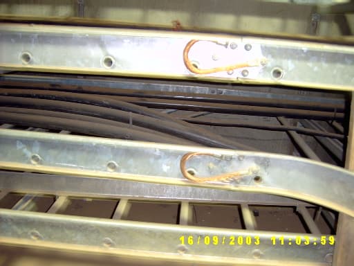 Tabouk spare cable tray 005, galvanized finish for corrosion resistance in harsh industrial environments.