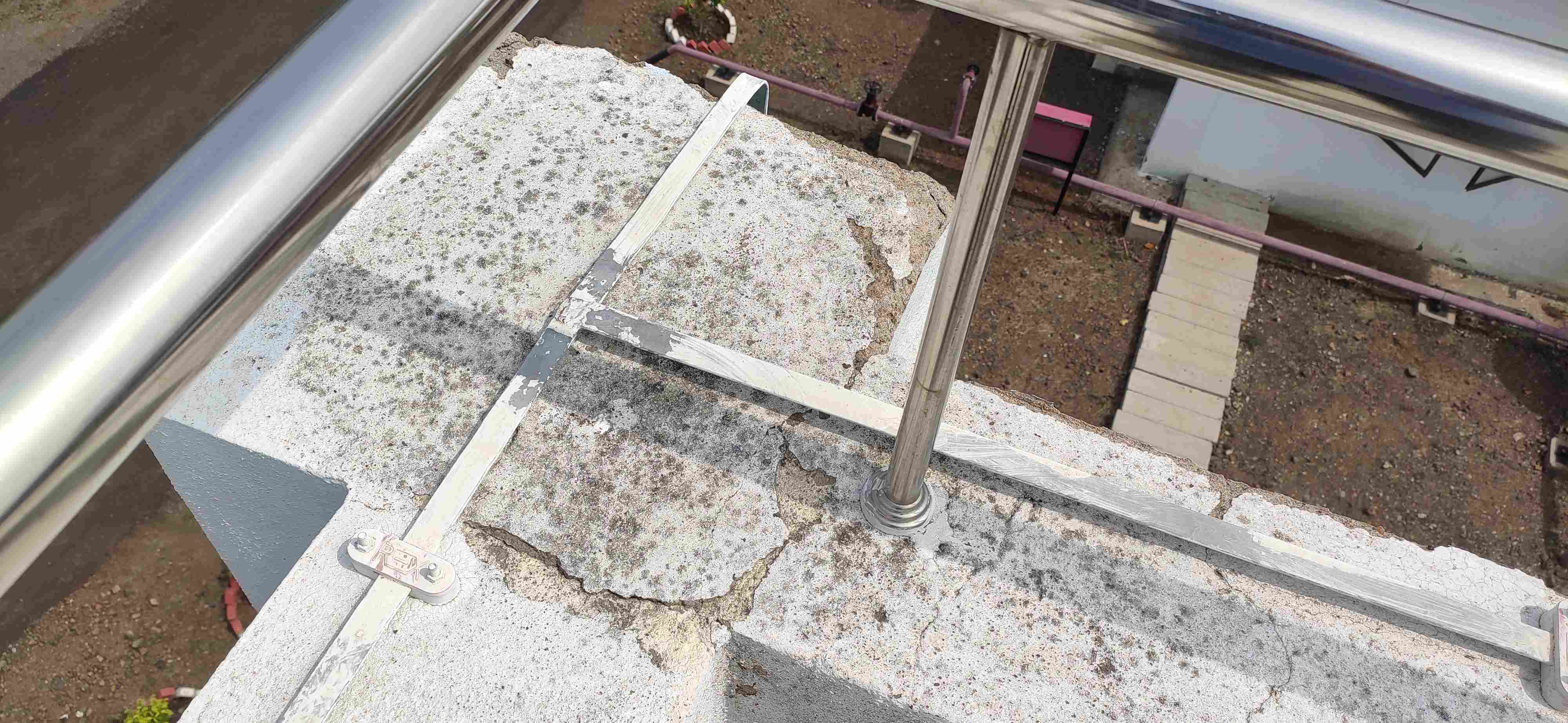 Neat indoor cable tray installation routed above false ceilings or along walls in a commercial or control building.