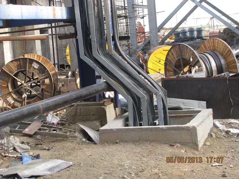 Main Plant Area Cable Routing