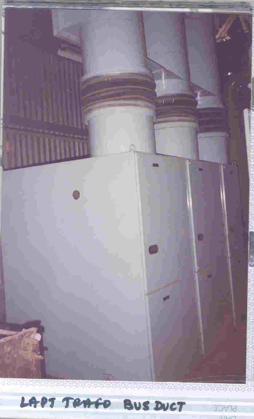 Cable Tray And Cabling To Panel