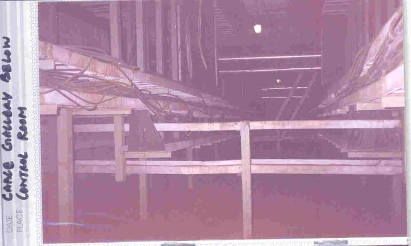 Vertical Cable Trays In Boiler Area