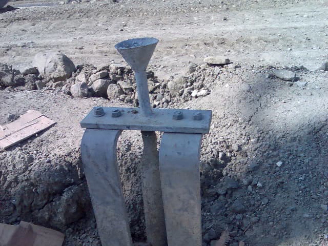 Secondary earth pipe installation adding redundancy and lowering the overall resistance of the earthing system for enhanced safety.