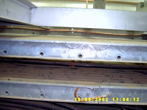 Tabouk spare cable tray 006, stacked and ready for deployment in plant expansion projects.